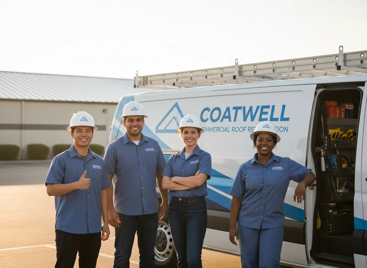 Commercial roof coating company in Mount Berry, GA